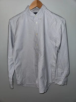 Polo Ralph Lauren Seersucker Button Down Boy's Size 18 Polo Seersucker Sz 18 - Image 1 of 4