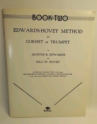 Edward Hovey Method For Cornet or Trumpet Book Two By Austyn R. Edwards Belwin - Image 1 of 4