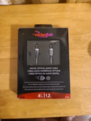 Rocketfish Digital Optical Audio Cable ~ 4 Foot ~ RF-G1218 - Image 1 of 2