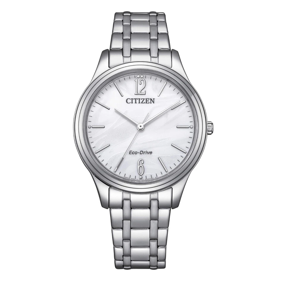 Orologio Citizen Casual Lady Of 2025 donna quadrante bianco EM0411-71A
