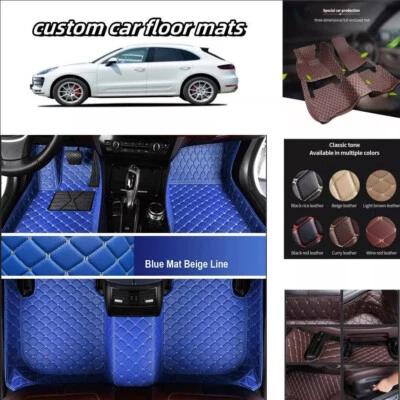 For Mercedes-Benz GL320 GL350 GL450 GL500 GL550 Custom Car Floor Mats Waterproof Foto 1 de 4