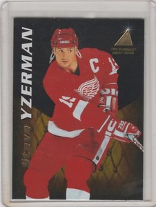 1995-96 Pinnacle Zenith  #93 Steve Yzerman 