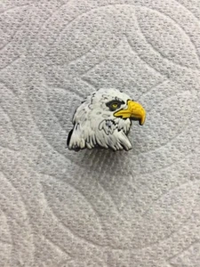 Weißkopfseeadler Jibbitz Weißkopfseeadler Schuh Anhänger passt Crocs Weißkopfseeadler Clog Charm - Bild 1 von 1