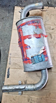 Citroen C35 Fiat 242 Front Exhaust Silencer 95653975 NEW GENUINE - Image 1 of 2