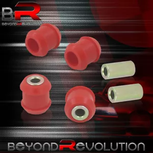 For 1988-1991 Civic Red Front Upper Control Arm Bushing Replacement Polyurethane - Picture 1 of 4