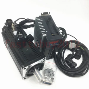 Kit driver servomotore freno 400 W 1,26 Nm NEMA24 220 V per incisione mulina CNC - Foto 1 di 11