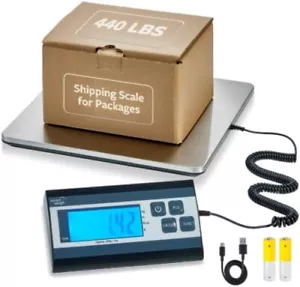 Smart Weigh 440lbs x 1 oz. Digital Heavy Duty Shipping and Postal Scale - Picture 1 of 7