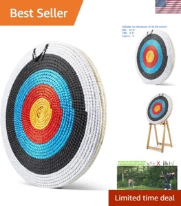 Traditional Hand-Made Straw Archery Target - Perfect for Recurve & Longbow - Picture 1 of 6