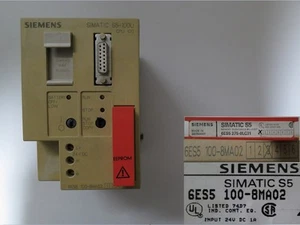 Siemens Simatic S5-100U 6ES5 100-8MA02 E-St. 3 +Eprom 6ES5 375-0LC31 2-3 #2626 - Picture 1 of 1