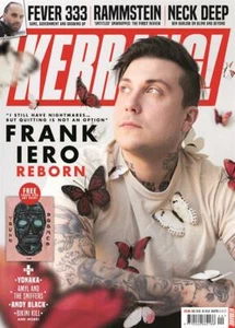 KERRANG! magazine 18 May 2019 Frank Iero (+ art print) Rammstein Andy Black - Picture 1 of 1