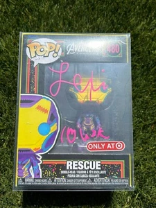 Lexi Rabe Signed & Inscribed Avengers Rescue Funko Pop Beckett Authenticated - Picture 1 of 4