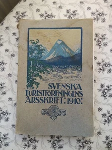 Svenska tourist foreningens arsskrift vintage sweden tourist guide mountain 1910 - Bild 1 von 4