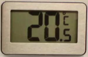 Digitales Kühlschrank Thermometer -20 - + 30° C Westfalia Külschrankthermometer - Bild 1 von 2