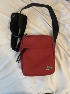 Lacoste messenger bag men red - Picture 1 of 6