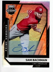 2021 Elite Extra Edition Signatures Prime Numbers A #9 Sam Bachman 31/235 - Picture 1 of 1