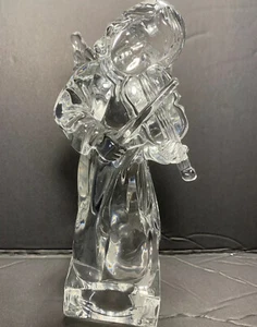 MIKASA Herald Collection Angelic Violin Angel Figurine 8.25" Full Lead Crystal - Bild 1 von 12