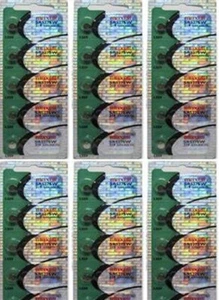 Thirty (30) Maxell 319 SR527SW Silver Oxide Watch Batteries Free Ship w/Tracking - Picture 1 of 2