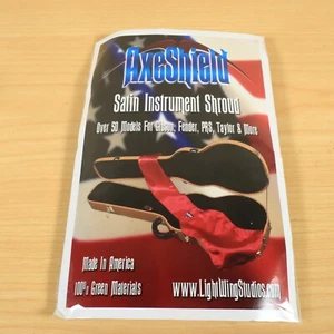 "AxeShield HD" Satin Protection Shroud ATTACHES To LES PAUL Case Black - Picture 1 of 7