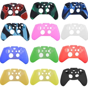 LOT 4 Silicone Rubber Skin Case Gel Protective Cover For Xbox One Controller - Picture 1 of 38