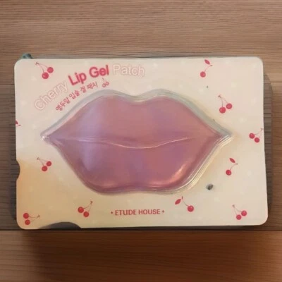 Etude House Cherry Lip Gel Parche Hoja Tratamiento Labial Cuidado Colágeno, K-Beauty NUEVO Foto 1 de 2