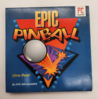 Epic Pinball (1993) MS-DOS 3 1/2" Disketten-PC nur ultra-real epische MegaGames BOX