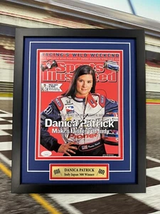 Danica Patrick Signed 8x10 Si Photo Jsa Auto Custom Framed NASCAR - Picture 1 of 4