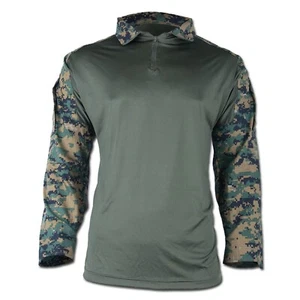 NEW Mil Tec Warrior Combat Army Military Airsoft Shirt Multicam Digicam - S - Picture 1 of 2