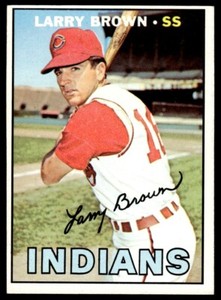 1967 Topps Larry Brown Cleveland Indians #145 