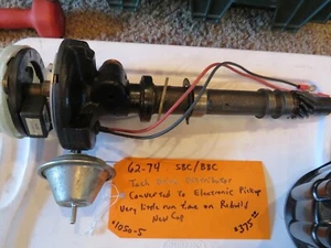 62-74 SBC BBC Distributor Tach Drive-Converted to Electronic Pick Up--Rebuilt!! - Picture 1 of 7