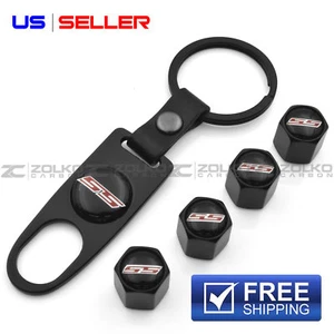 VALVE STEM CAPS KEYCHAIN KEYRING WHEEL FOR SS CHEVROLET KEY FOB KEYS - US SELLER - Picture 1 of 9