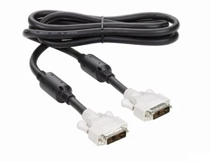 Monitor video cable DVI-I 18+5pin M/M 1,8m. Single Link Digital/Analog THOMSON - Zdjęcie 1 z 3