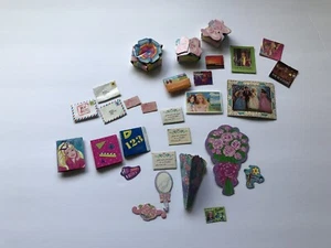 Vintage Barbie Cardboard Accessory Lot Wedding Invitations Pictures Magazines - Picture 1 of 10