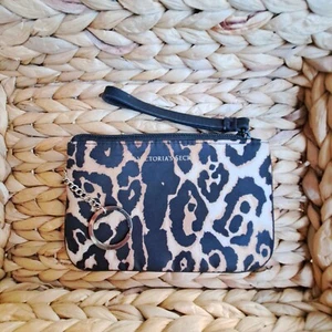 Borsa/portamonete Victoria's Secret in raso per trucco cosmetico - Foto 1 di 3