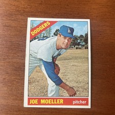 1966 Topps #449 Joe Moeller - Los Angeles Dodgers