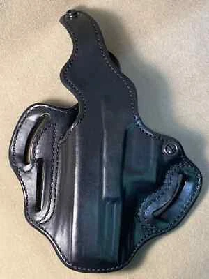 DeSantis Thumb Break Scabbard Holsters, 001BBL6Z0 - G37 LEFT BLACK LEATHER - Image 1 of 4