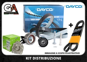 Kit cinghia distribuzione Pompa acqua Cinghia servizi Peugeot 3008 1.6 HDi 80 KW - Foto 1 di 9