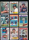 Lot (16) Fred Lynn 1975 Topps #622 223 77T 520 7 707 525 761 Etc (Ge58) Swsw6
