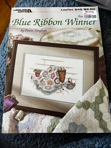Leisure Arts - Blue Ribbon Winner BK#16 (1988) - Cross Stitch Booklet - Picture 1 of 3