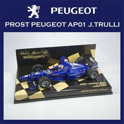 PROST PEUGEOT AP01 FORMULA 1 JARNO TRULLI TOWER WING MINICHAMPS (C/047) - Immagine 1 di 2