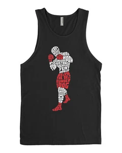 Boxing Typography Men's Tank Top Boxer Sport - Picture 1 of 7