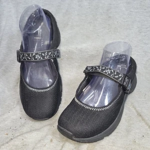 Merrell Encore Mary Jane Women Sz 6.5 EU 37  Black Mesh Comfort Slip On Shoes  - Picture 1 of 7
