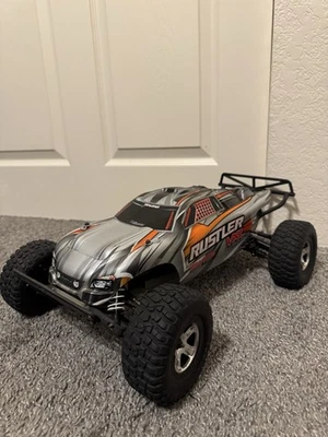 Traxxas Rustler VXL 2WD 1/10 Untested For Parts/not working  - Image 1 of 4