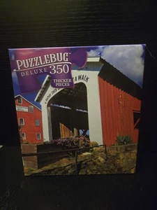 Bridgeton Bridge Puzzlebug Deluxe Jigsaw Puzzle 350 Pieces 20" X 12 " - Picture 1 of 18