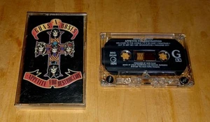 GUNS N ROSES APPETIT FOR DESTRUCTION VINTAGE CASSETTE TAPE GEFFEN RARE (1987)🔥 - Bild 1 von 3