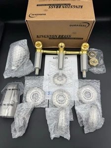 Kingston Brass KB238.LL Tub and Shower Trim - Nickel **Shower Arm Not Included** - Picture 1 of 8