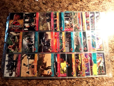 JURASSIC PARK THE LOST WORLD TRADING CARD SET - SERIES IV - TOPPS - 1997 "READ" - Image 1 of 4