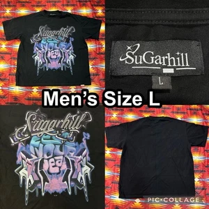 SuGarhill Clothing "HELLISH" Black T-Shirt Men’s Size Large - Picture 1 of 9