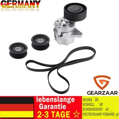 KEILRIPPENRIEMEN + RIEMENSPANNER FÜR MERCEDES W203 W211 W639 SPRINTER CDI - Bild 1 von 4