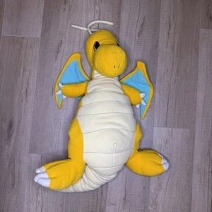 RAR! Vintage Pokemon Dragonite Kuschelkissen Pal Jumbo Plüsch - Bild 1 von 15