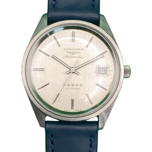 Longines Automatic 1970 Vintage Men's Watch 38mm Silver Dial Square Case - Picture 1 of 7